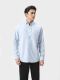 Áo Sơ Mi Dài Tay Essentials Cotton  xanh-forever