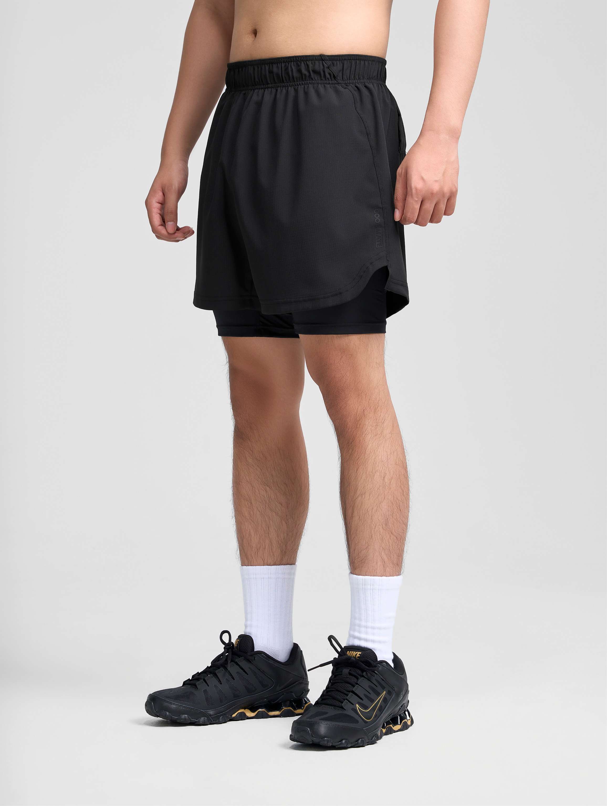 Quần Shorts Nam Gym Power 2 lớp  7