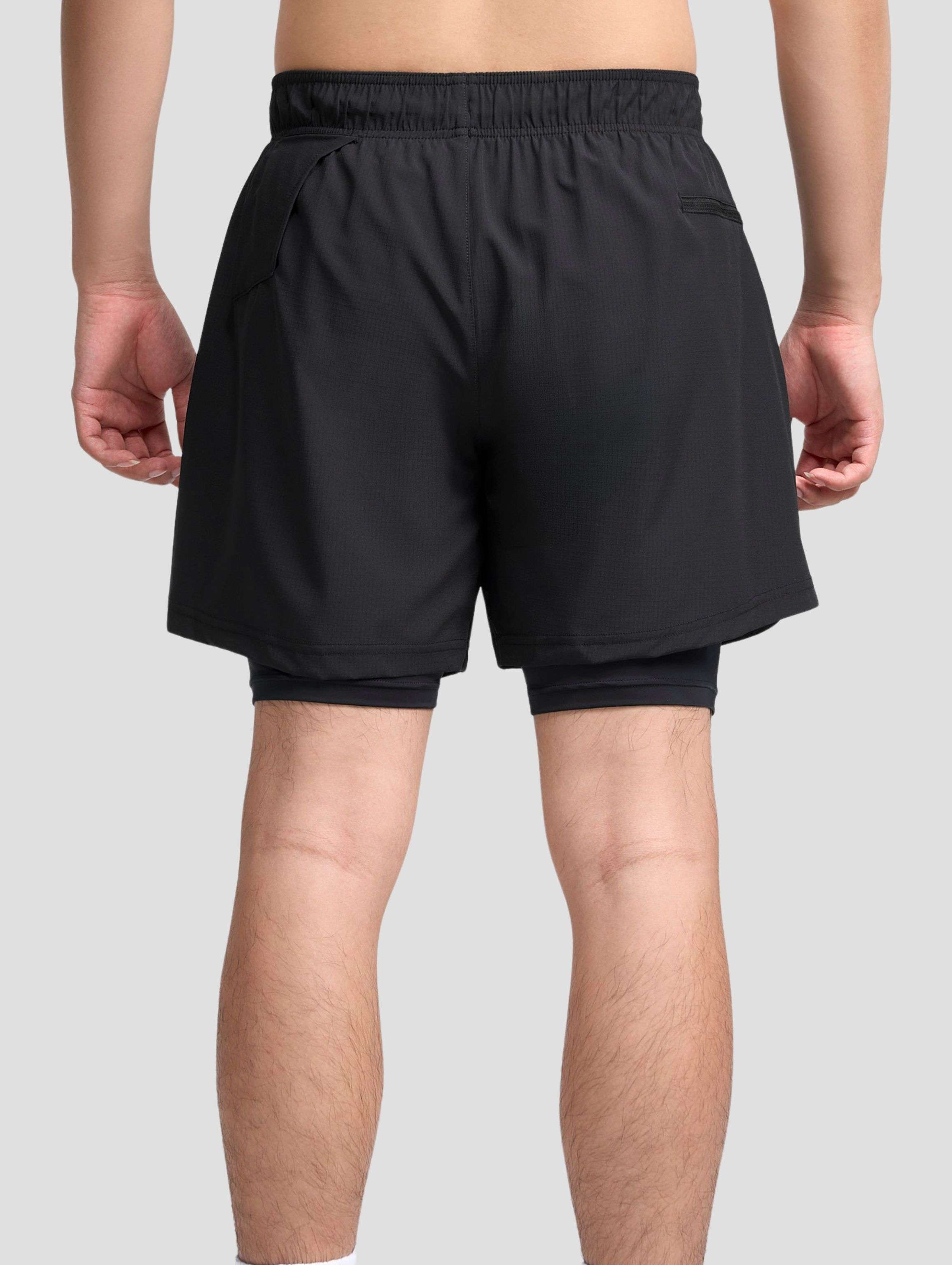Quần Shorts Nam Gym Power 2 lớp  1