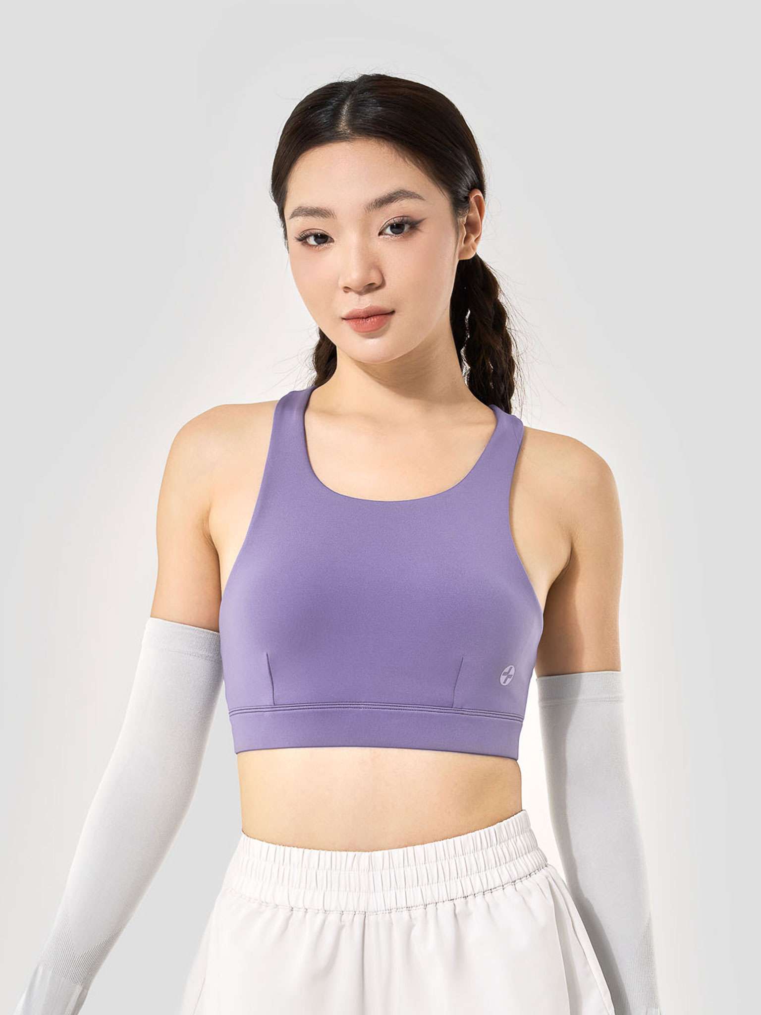 Áo Bra chạy bộ phối lưới Medium Support