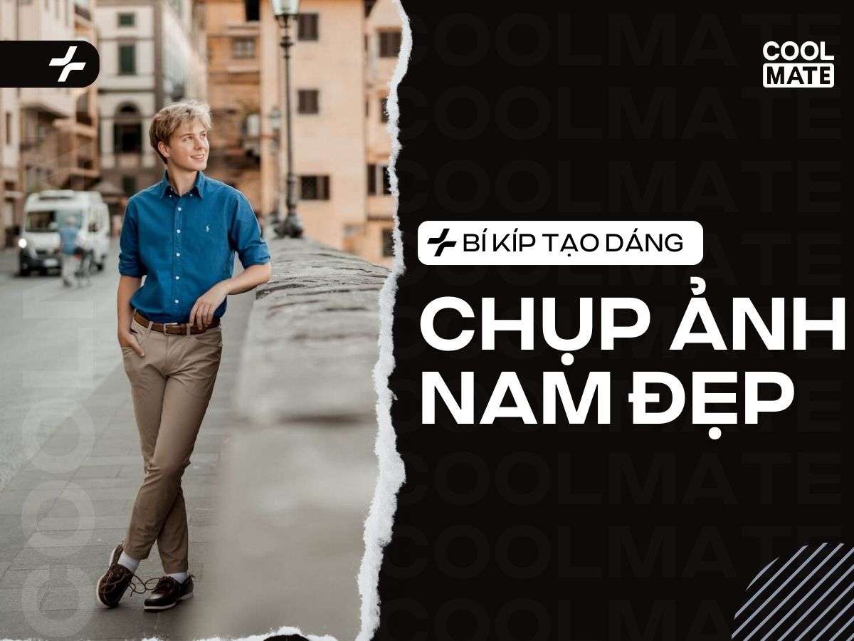 Bí kíp tạo dáng chụp ảnh nam đẹp ngầu như mẫu nam Hàn Quốc