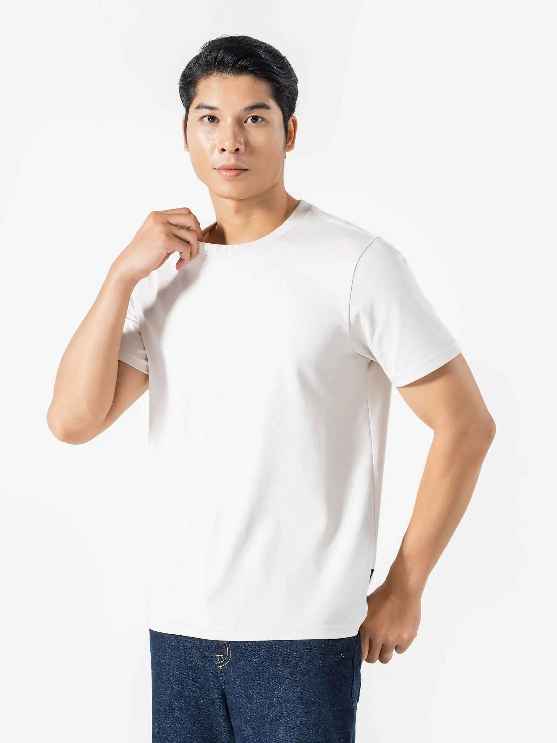 Áo Thun Nam Cotton 220GSM - Outlet