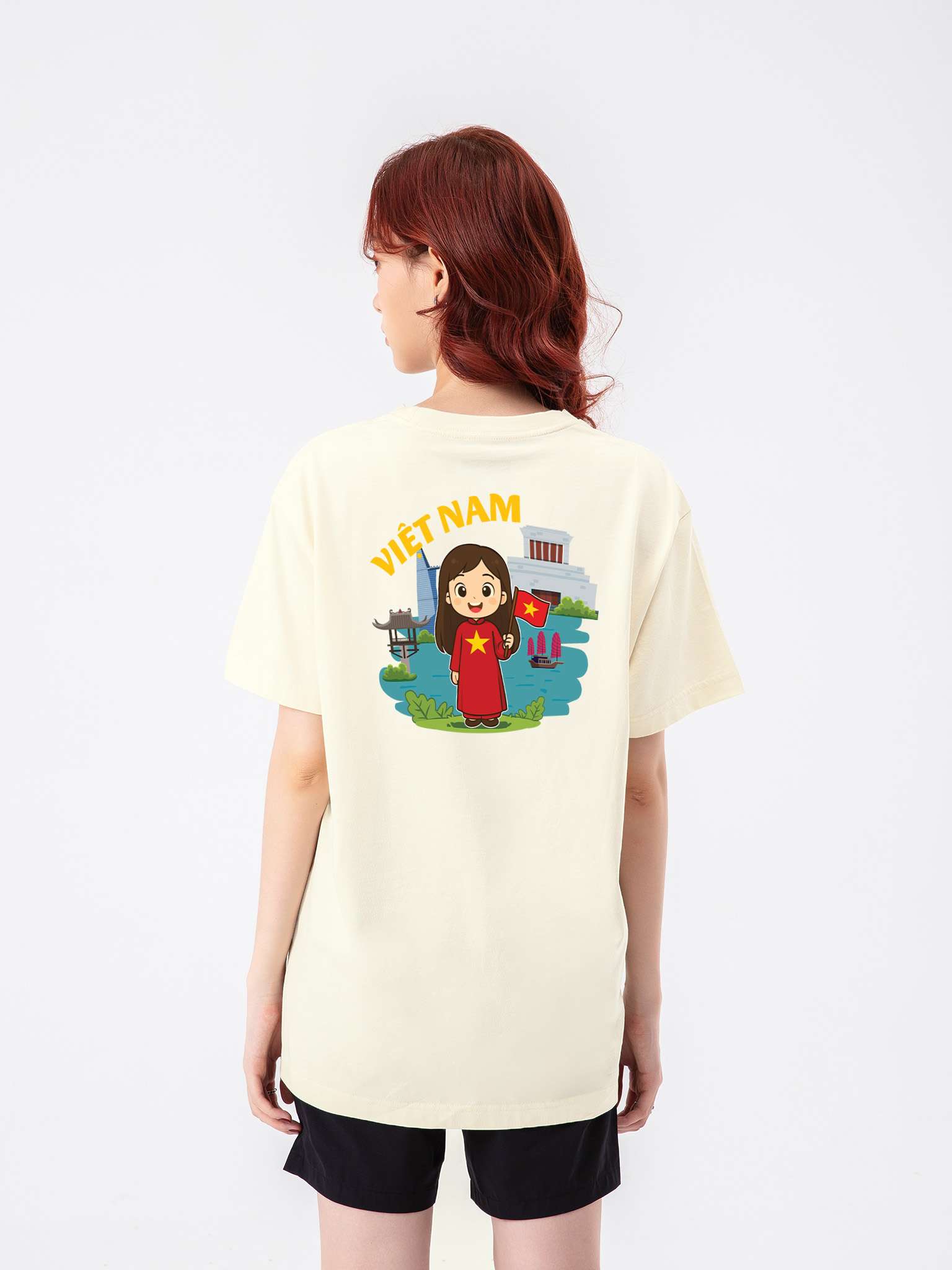 Áo thun Relaxed Fit Việt Nam Tươi Đẹp bé gái more
