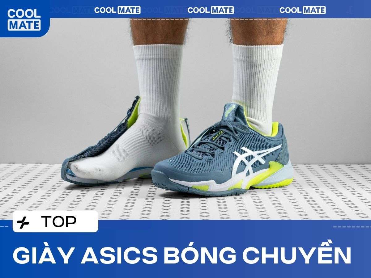 Top Giày Asics Bóng Chuyền: Chọn Chuẩn Vũ Khí Nâng Tầm Sân Đấu!
