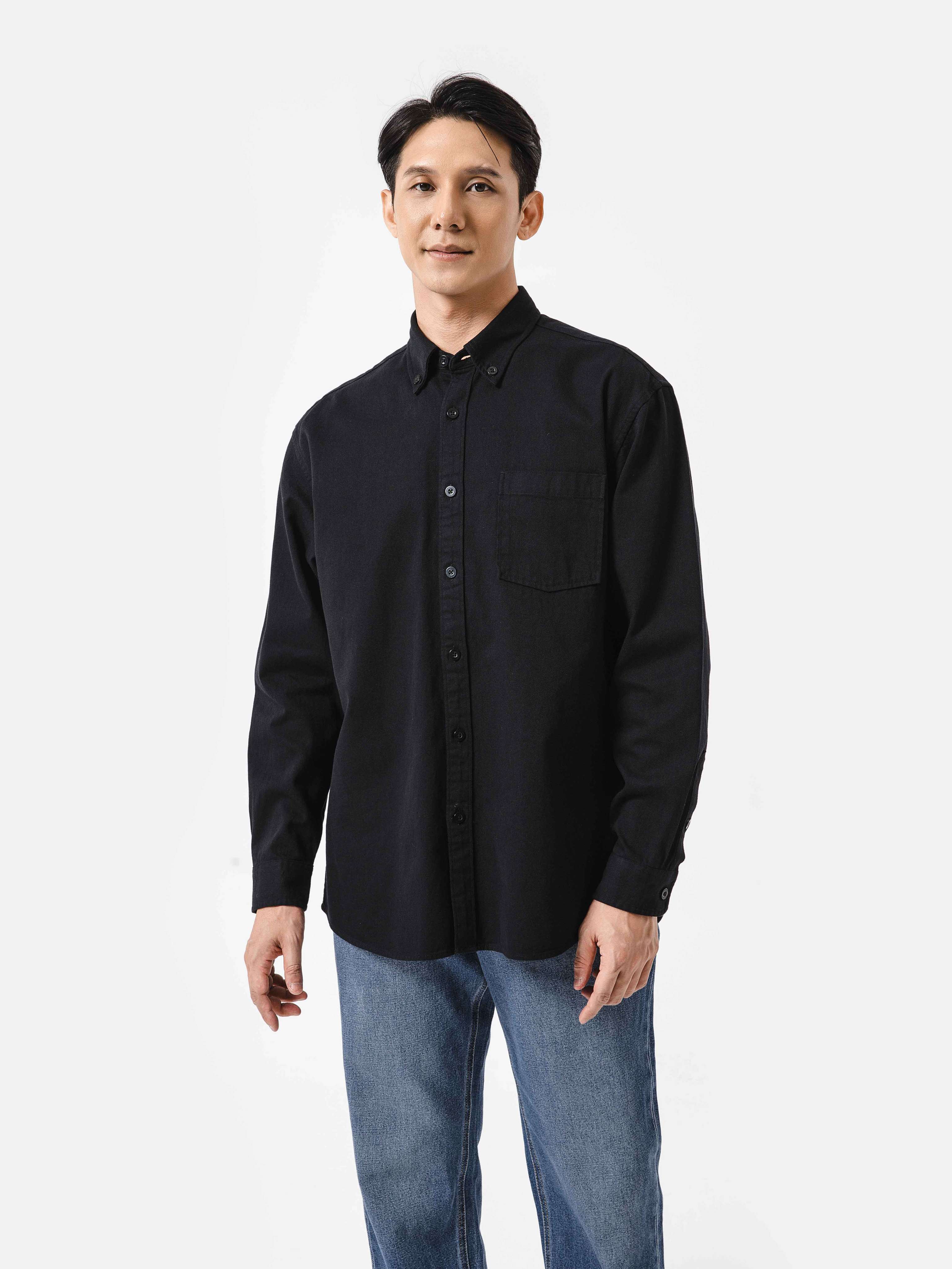 Áo sơ mi Overshirt 100% Cotton
