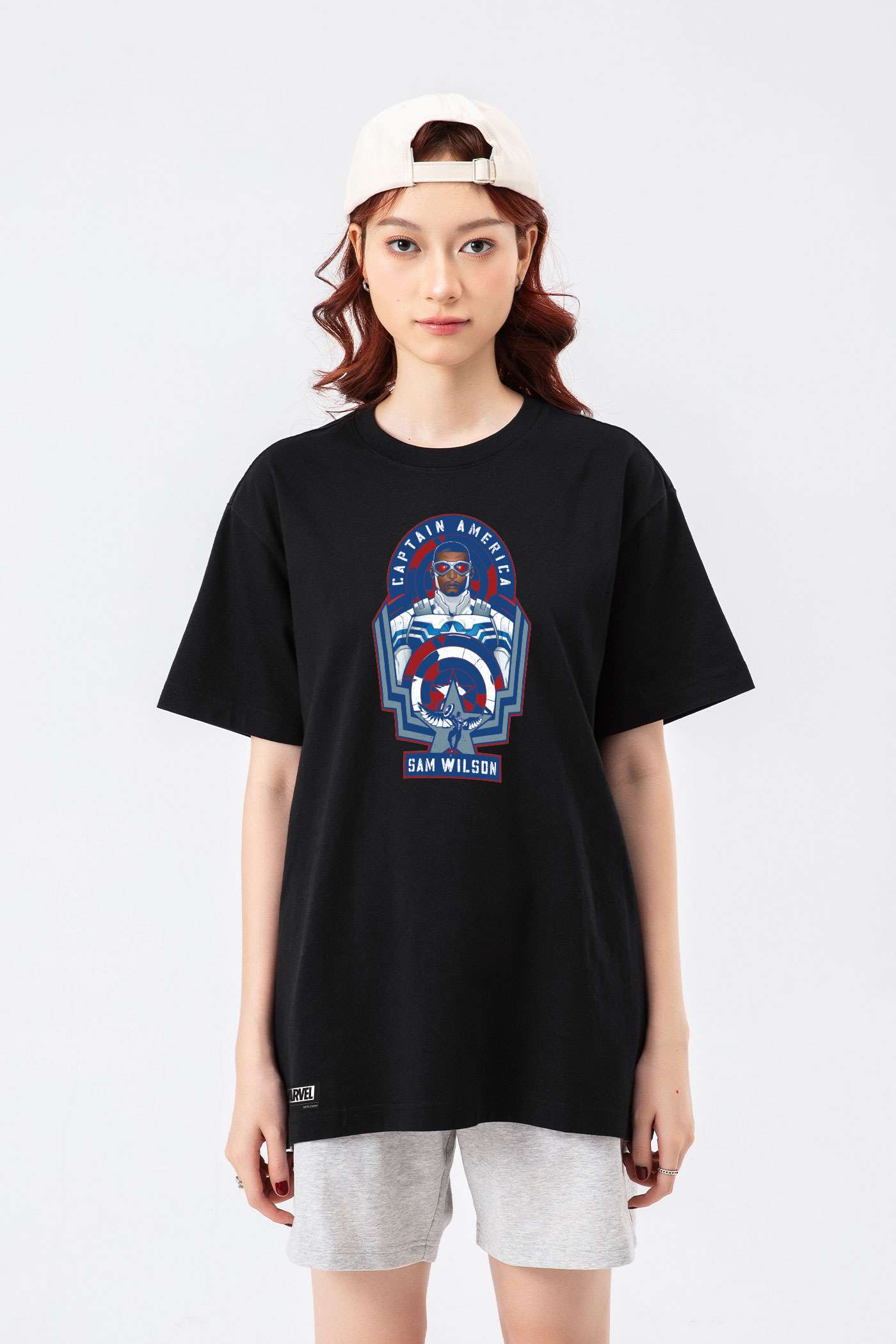 Áo thun Relaxed Fit 84RISING Marvel Captain America - The Soldier more