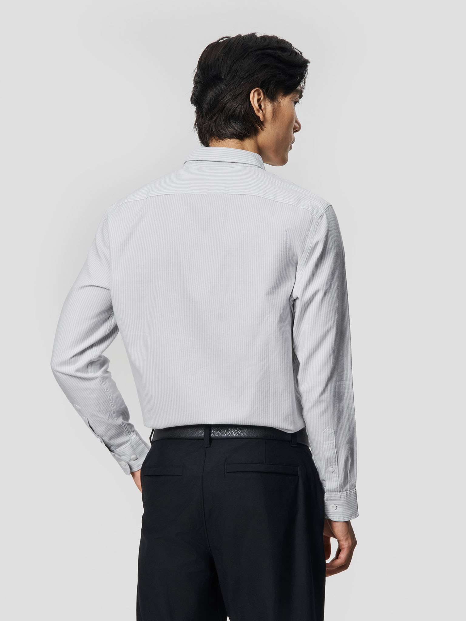 Áo sơ mi nam Casual kẻ sọc more