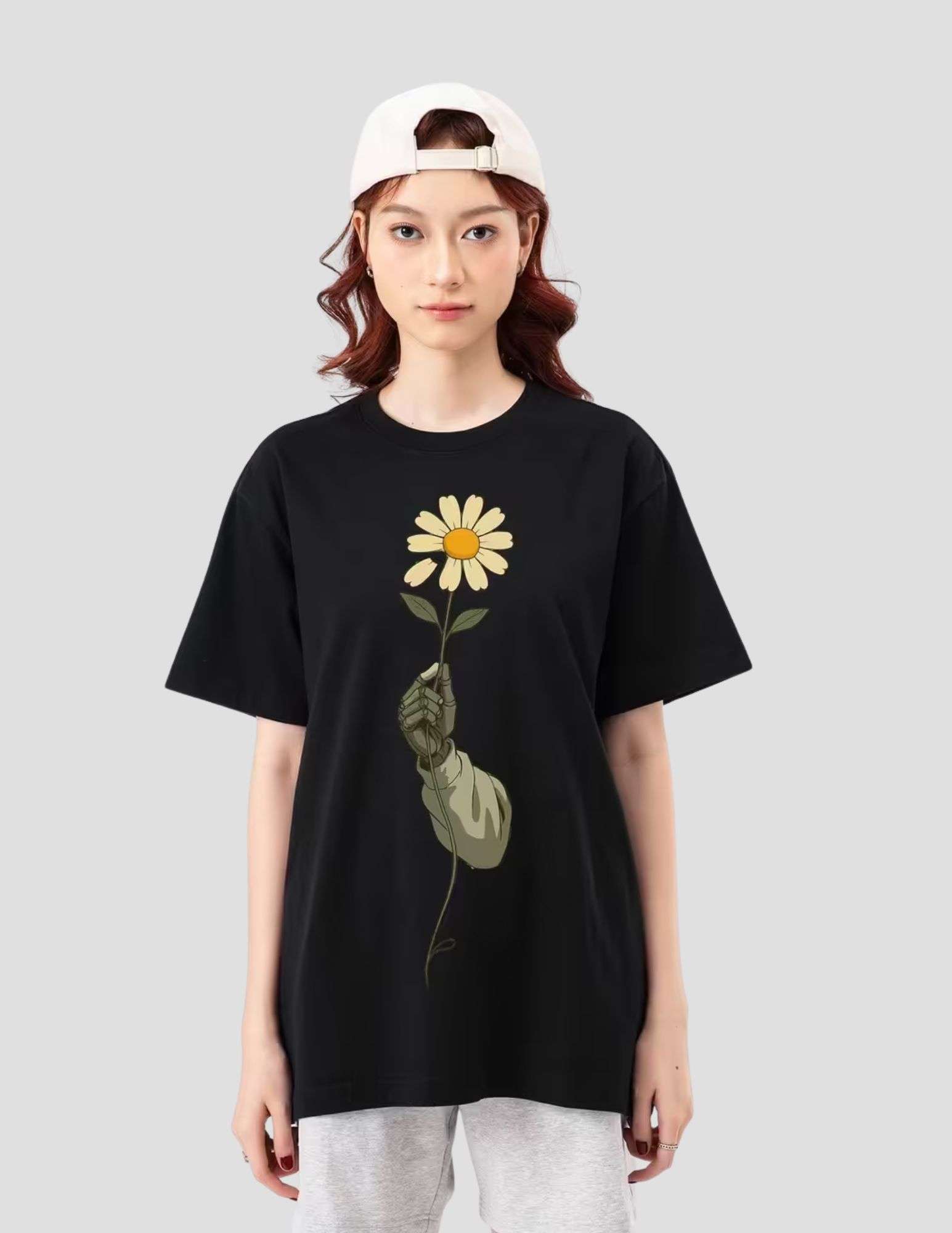 Áo thun Cotton Compact Hoa Cúc