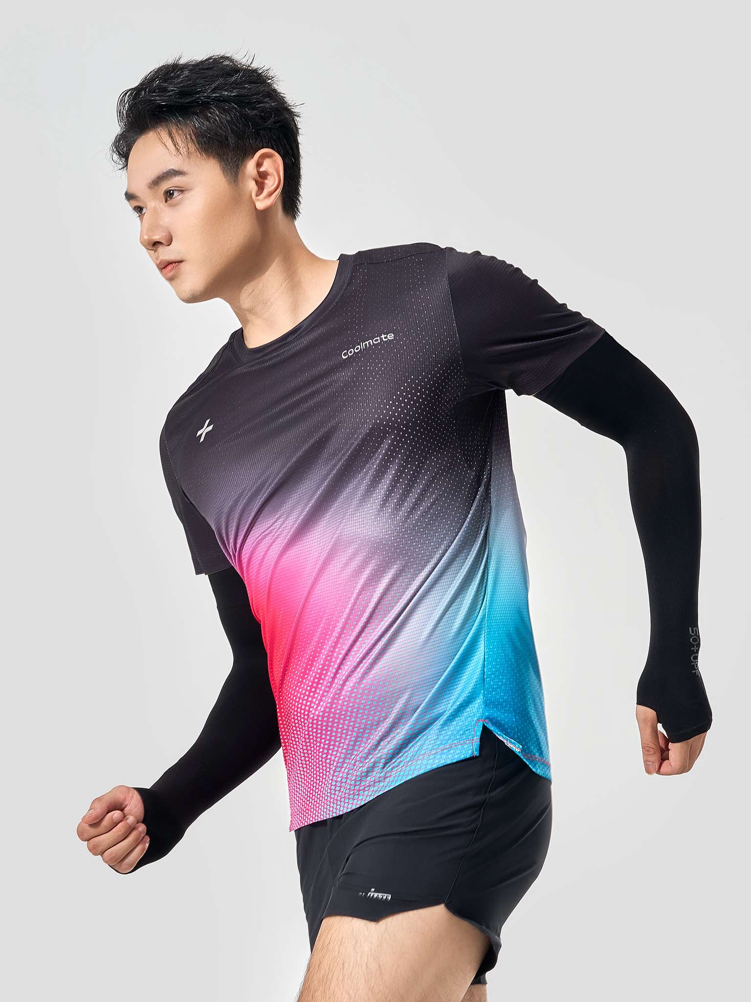 Tshirt chạy bộ AirRush Gradient