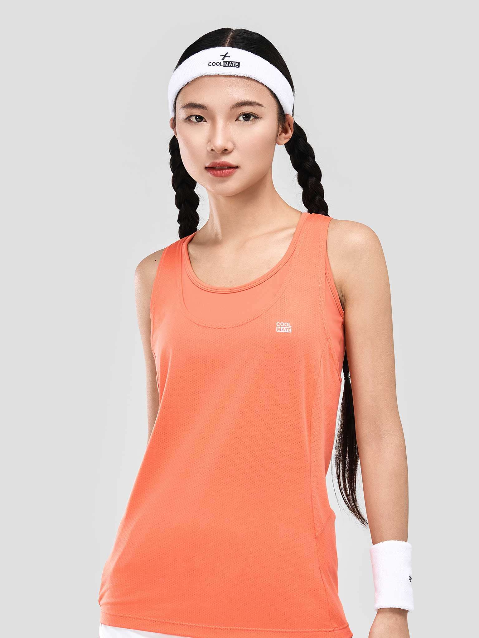 Áo Singlet thể thao nữ co giãn Slim Tee