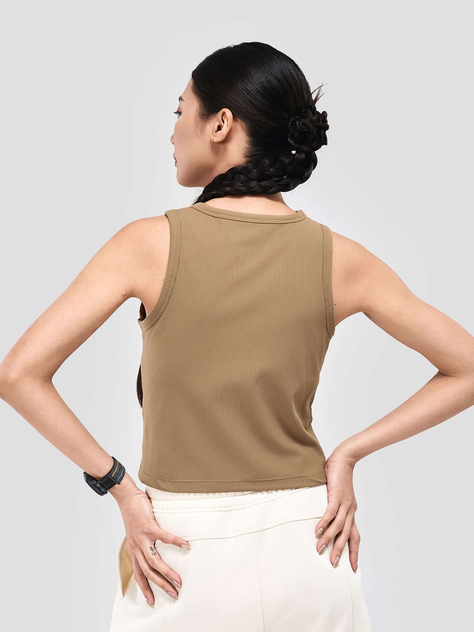 Áo Tank Bra thể thao nữ Aspire Ribbed more
