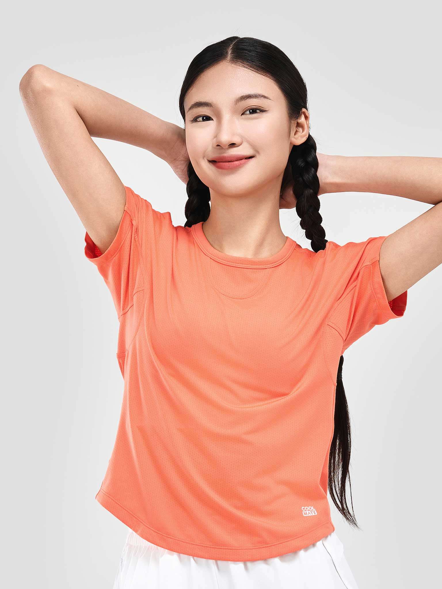 Áo thể thao nữ co giãn Slim Tee