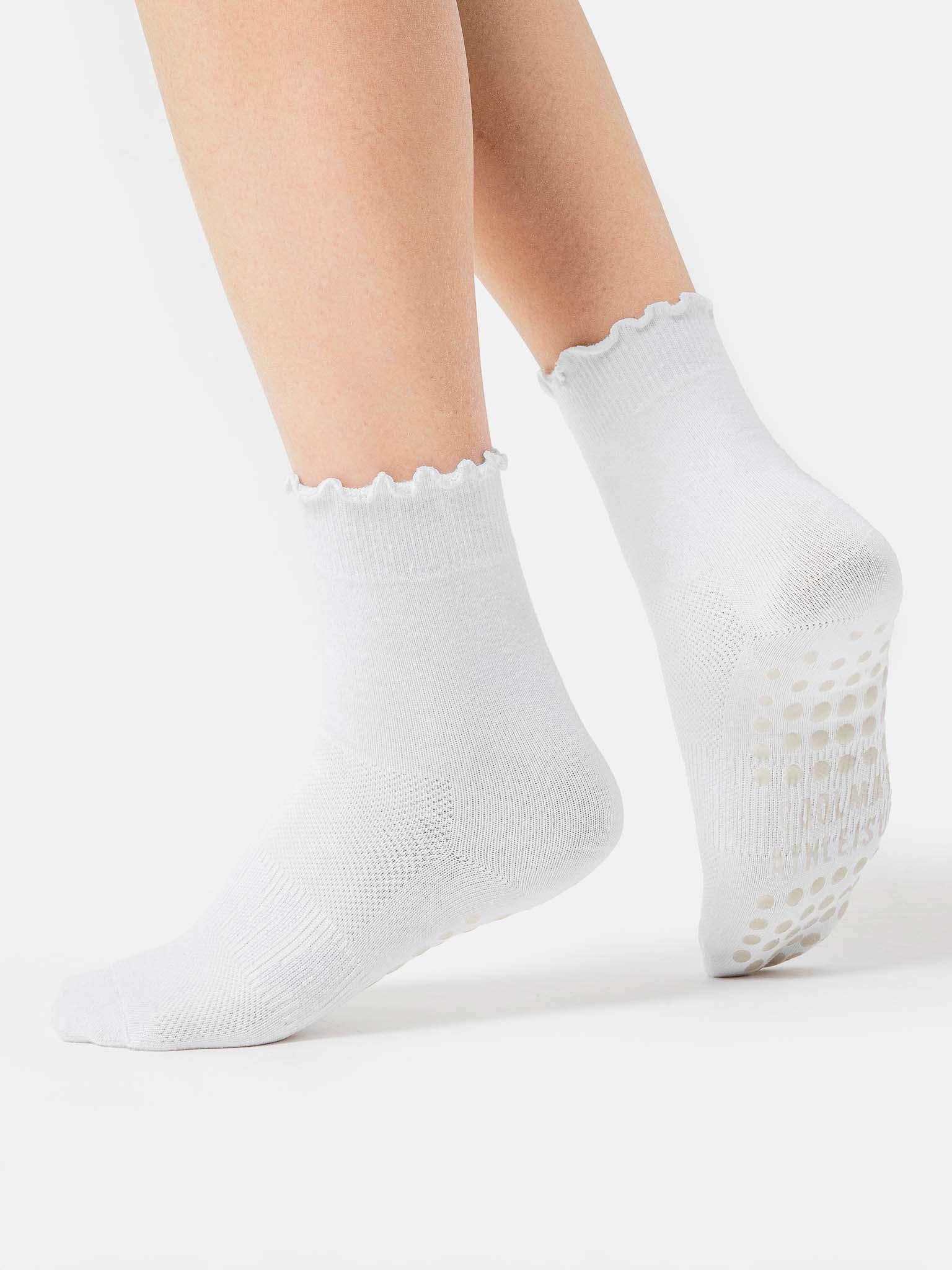 Tất Yoga & Pilates chống trượt Ruffles Socks