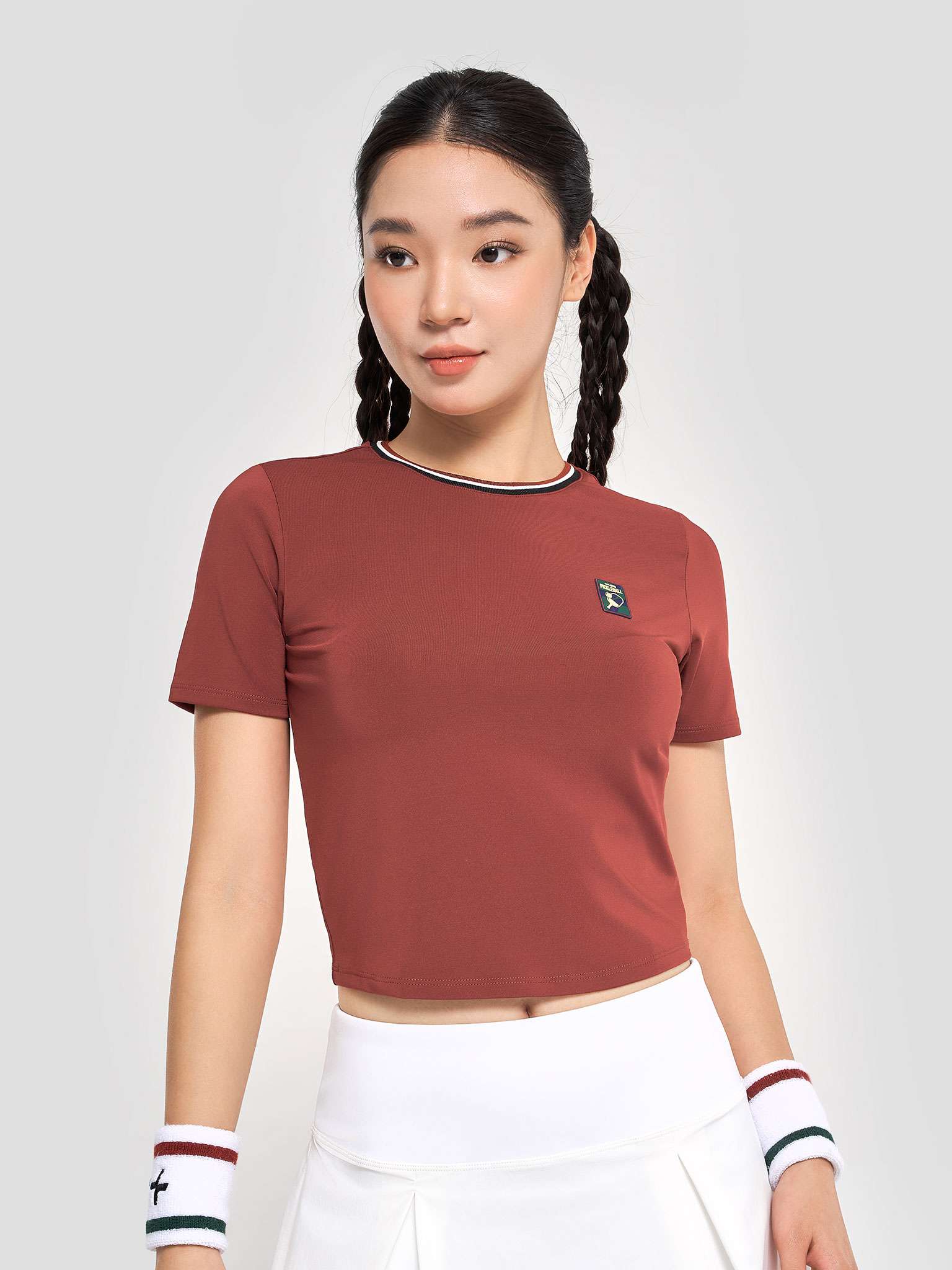Áo Crop top nữ Pickleball Dink Shot