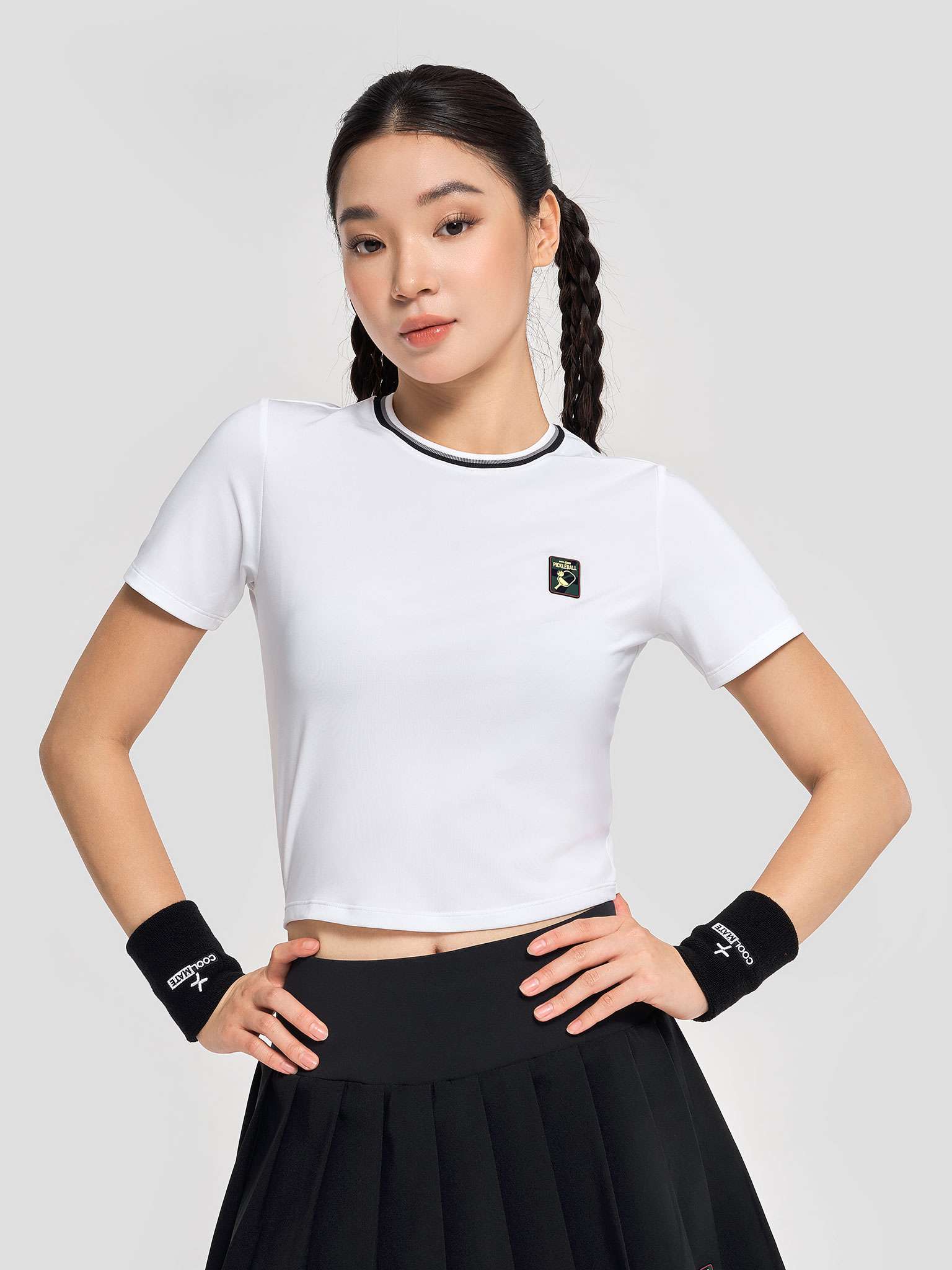 Áo Crop top nữ Pickleball Dink Shot 