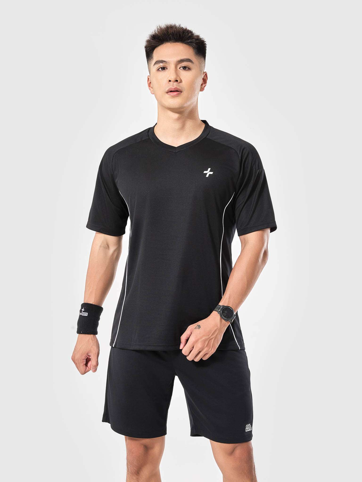 T-shirt thể thao nam FlexLine Active V-neck