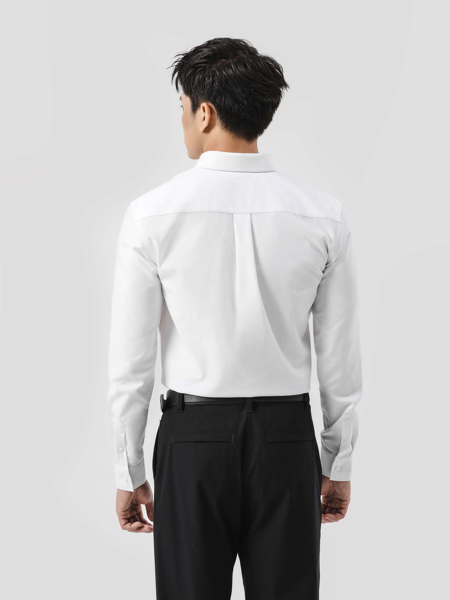 Áo sơ mi dài tay Oxford Premium more