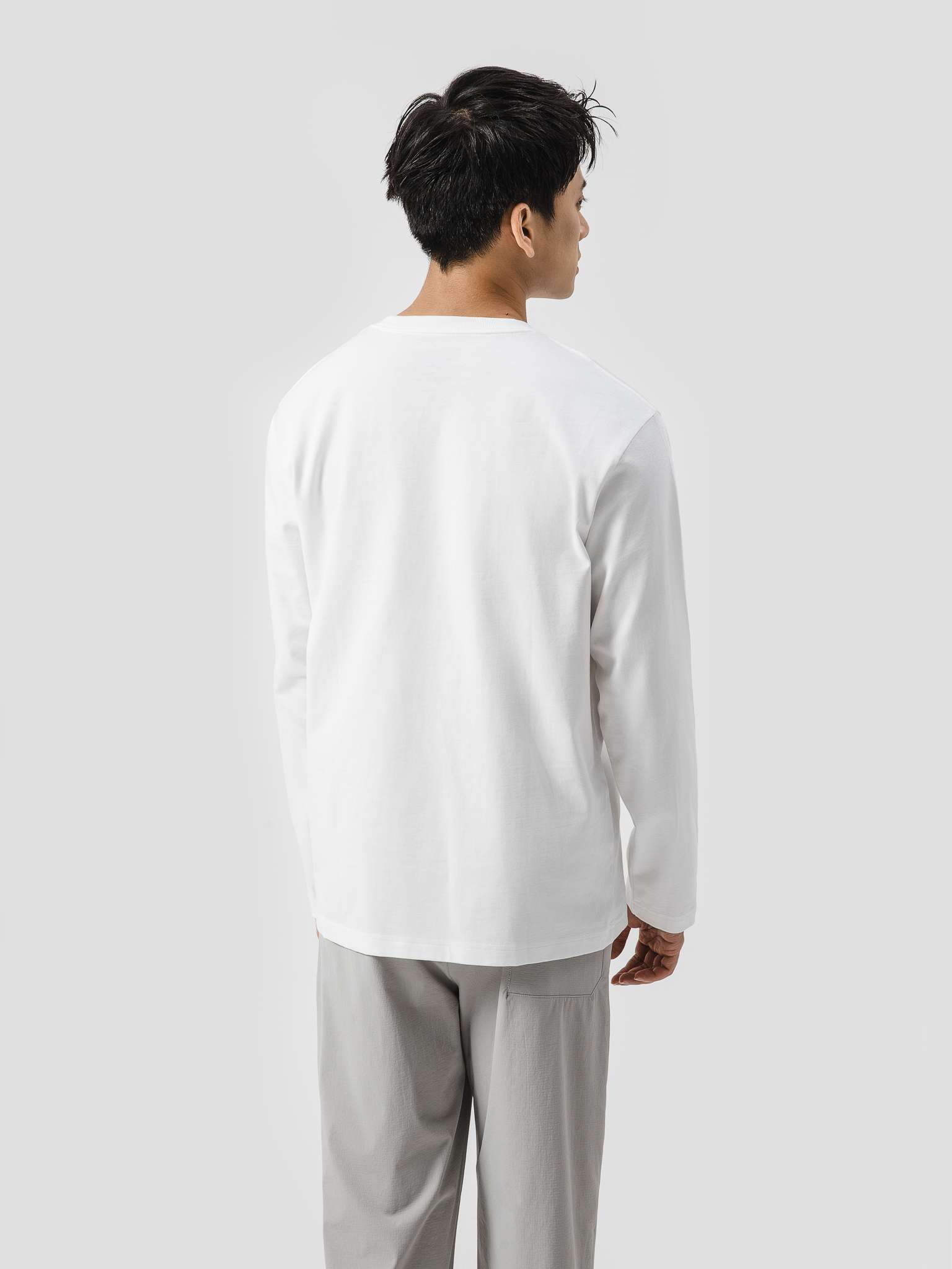 Áo thun dài tay 100% Cotton Relax fit more